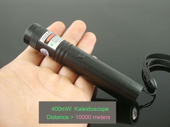 Powerful Brand New 400mw Green Laser Pointer with Kaleidoscope
